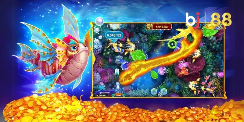 Bắn Cá Đại Thần: Săn Cá Lớn, Rinh Thưởng Khủng 4 Hệ thống vũ khí mạnh mẽ trong Bắn Cá Đại Thần