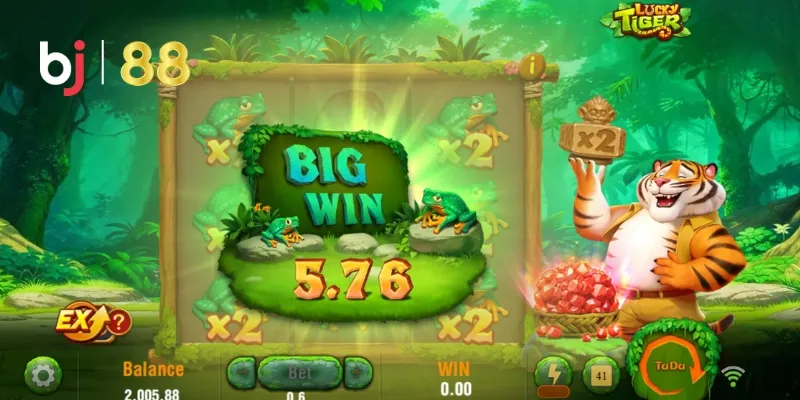 Lucky Tiger Slot Độc Đáo Với Tính Năng Lock & Respin 3 Luật chơi và quy tắc thắng trong Lucky Tiger Slot