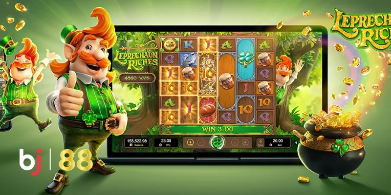 Slot Leprechaun Riches – Kho Báu Yêu Tinh Jackpot 100.000x 2 Slot Leprechaun Riches là game gì?